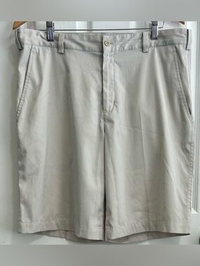 Nike Golf Fro-Fit Shorts Beige Size Waist 35